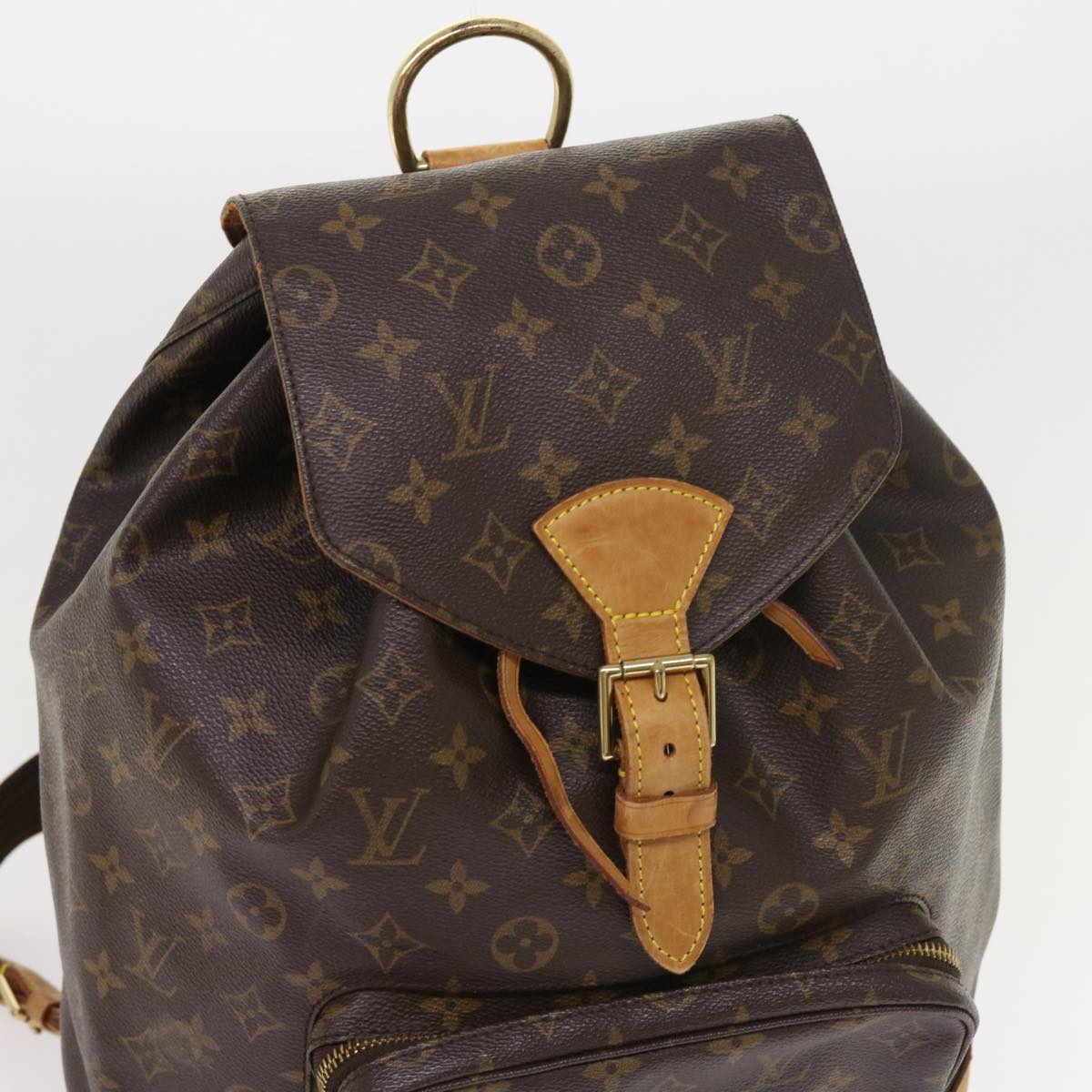 LOUIS VUITTON Monogram Montsouris GM Backpack M51135 LV am5007