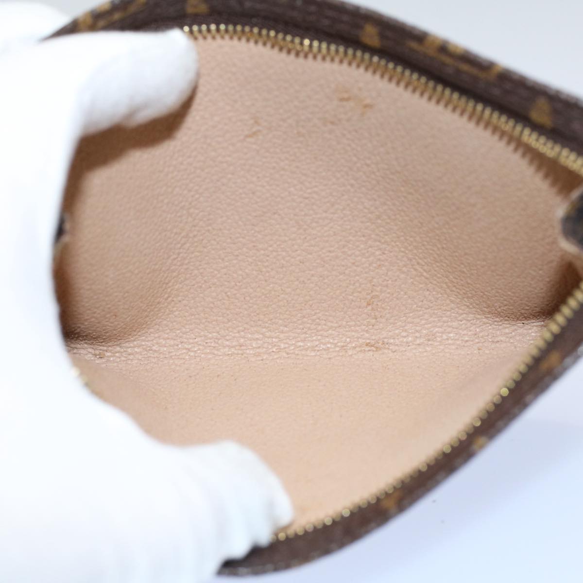 LOUIS VUITTON Monogram Bucket PM Accessory Pouch LV am5054