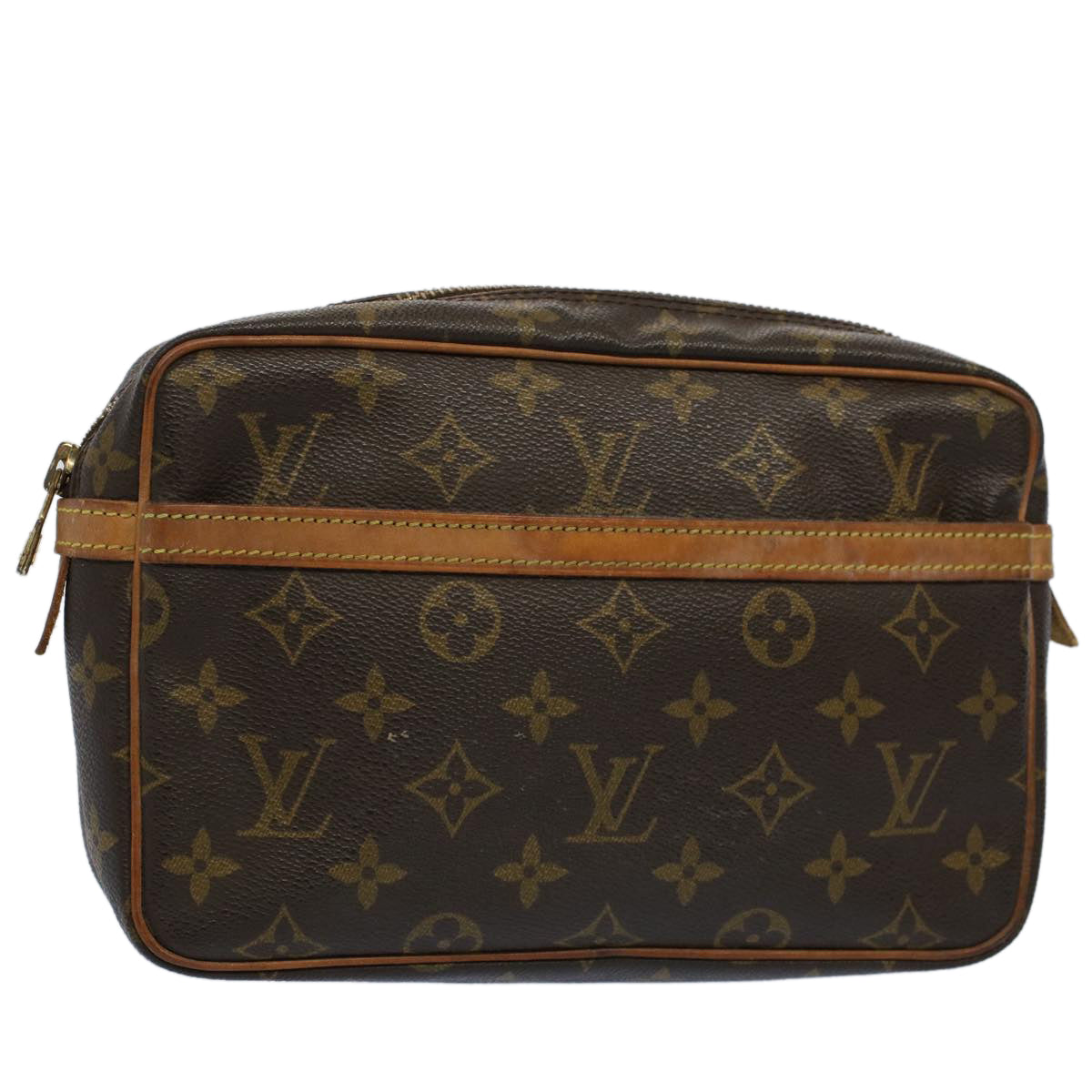 LOUIS VUITTON Monogram Compiegne 23 Clutch Bag M51847 LV am5056