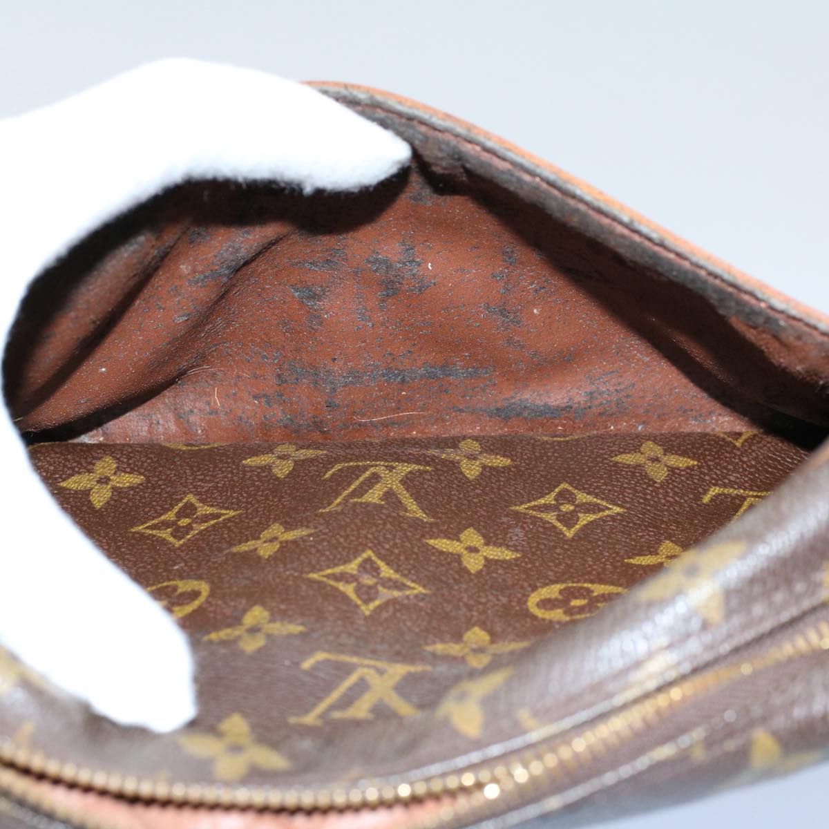 LOUIS VUITTON Monogram Compiegne 23 Clutch Bag M51847 LV am5056