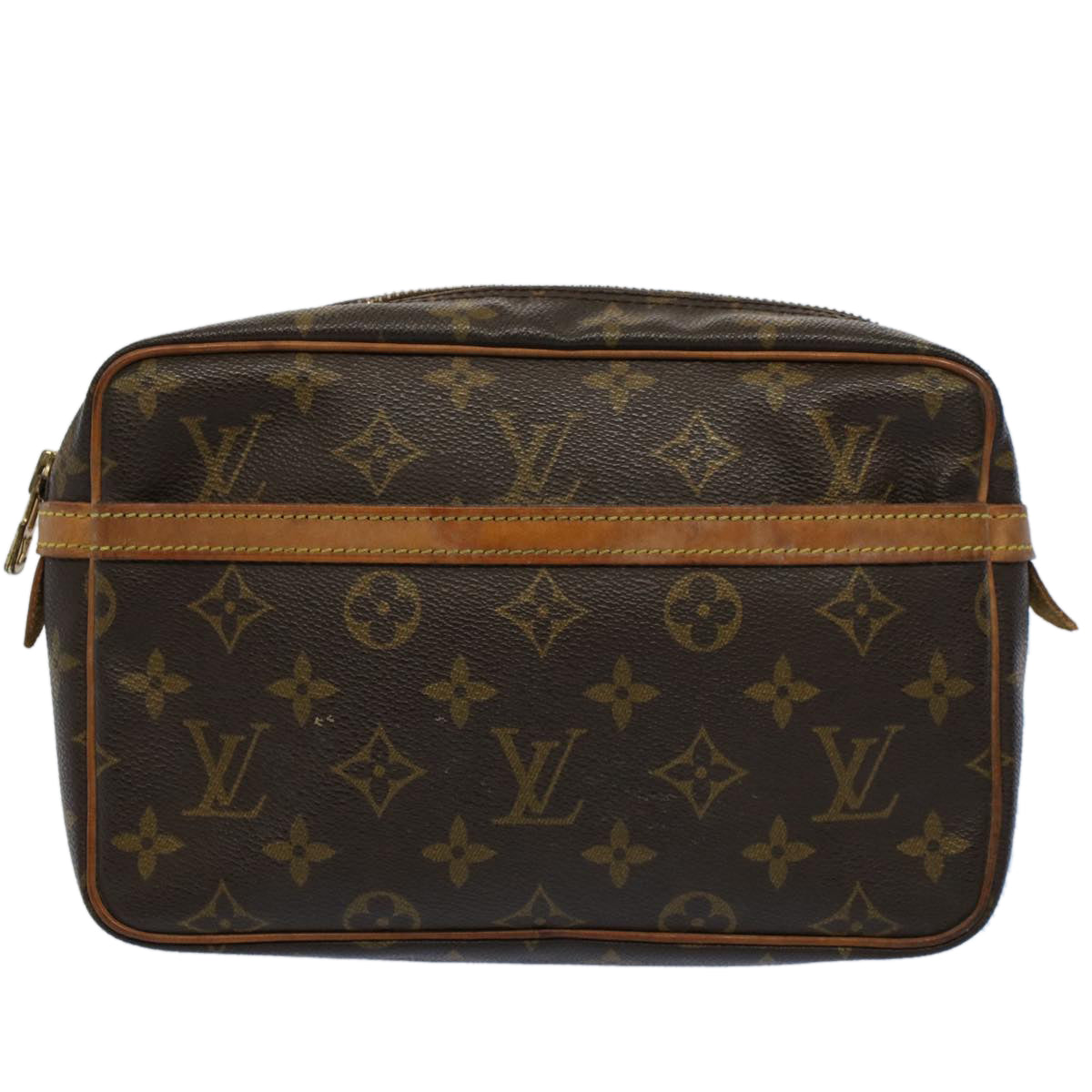 LOUIS VUITTON Monogram Compiegne 23 Clutch Bag M51847 LV am5056