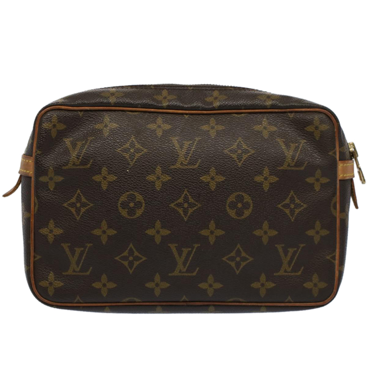 LOUIS VUITTON Monogram Compiegne 23 Clutch Bag M51847 LV am5056