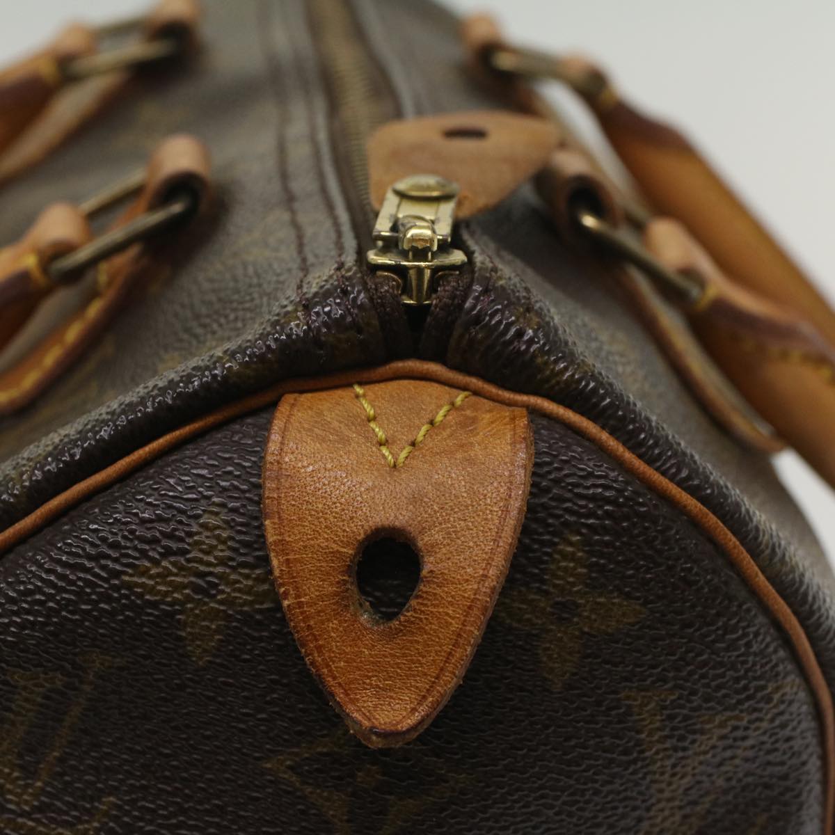 LOUIS VUITTON Monogram Speedy 25 Hand Bag M41528 LV am5060