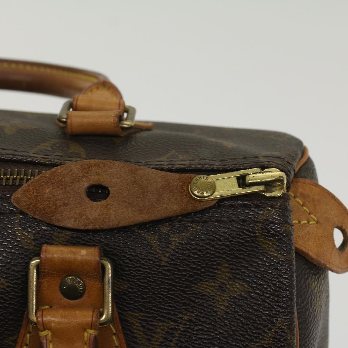 LOUIS VUITTON Monogram Speedy 25 Hand Bag M41528 LV am5060