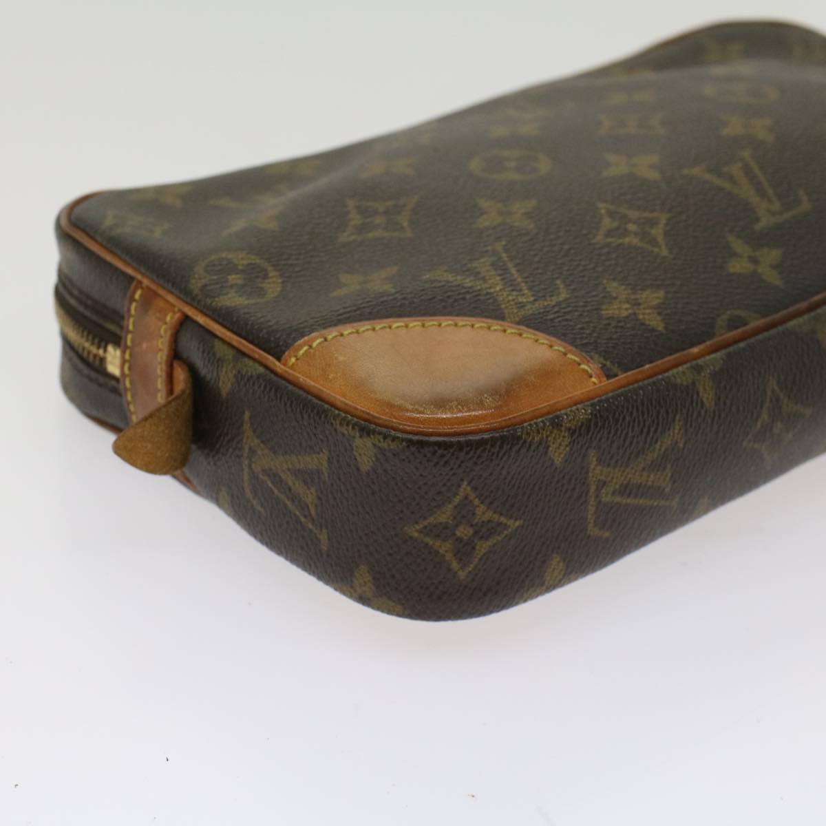 LOUIS VUITTON Monogram Marly Dragonne GM Clutch Bag M51825 LV am5061
