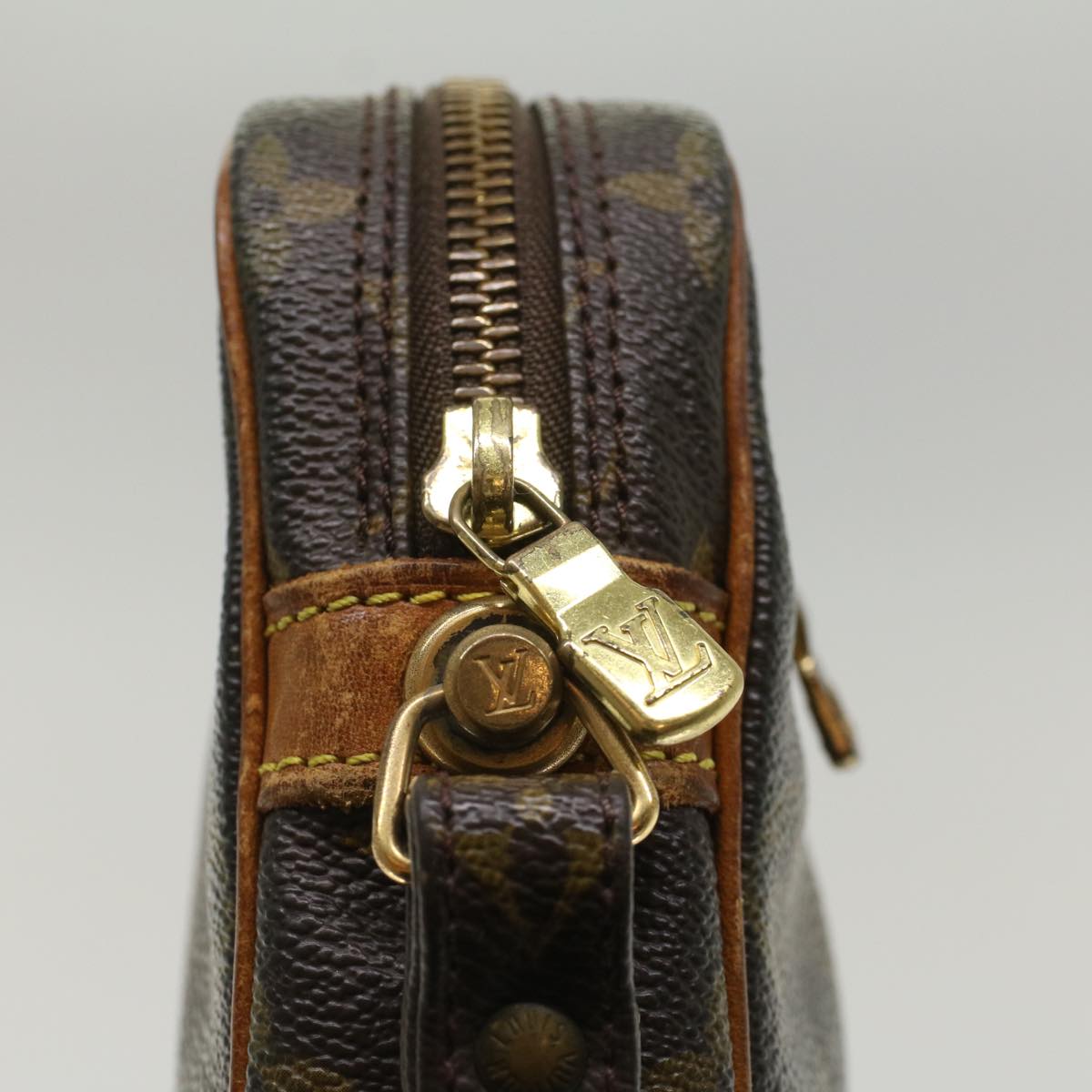 LOUIS VUITTON Monogram Marly Dragonne GM Clutch Bag M51825 LV am5061