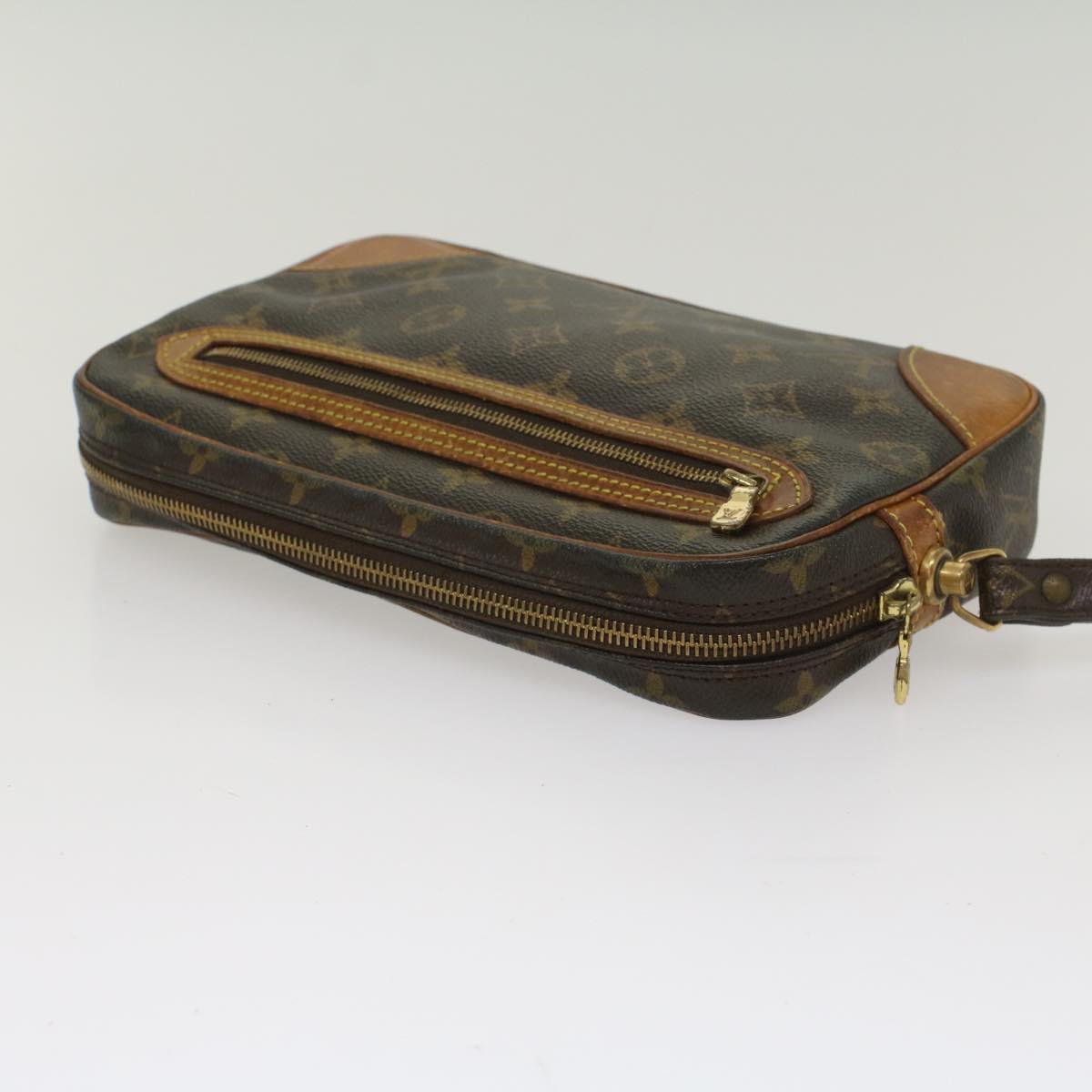 LOUIS VUITTON Monogram Marly Dragonne GM Clutch Bag M51825 LV am5061