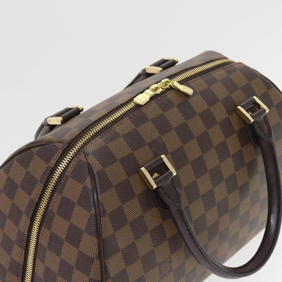 LOUIS VUITTON Damier Ebene Rivera MM Hand Bag N41434 LV am5069
