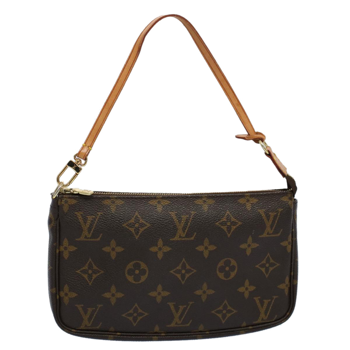 LOUIS VUITTON Monogram Pochette Accessoires Pouch M51980 LV am5070