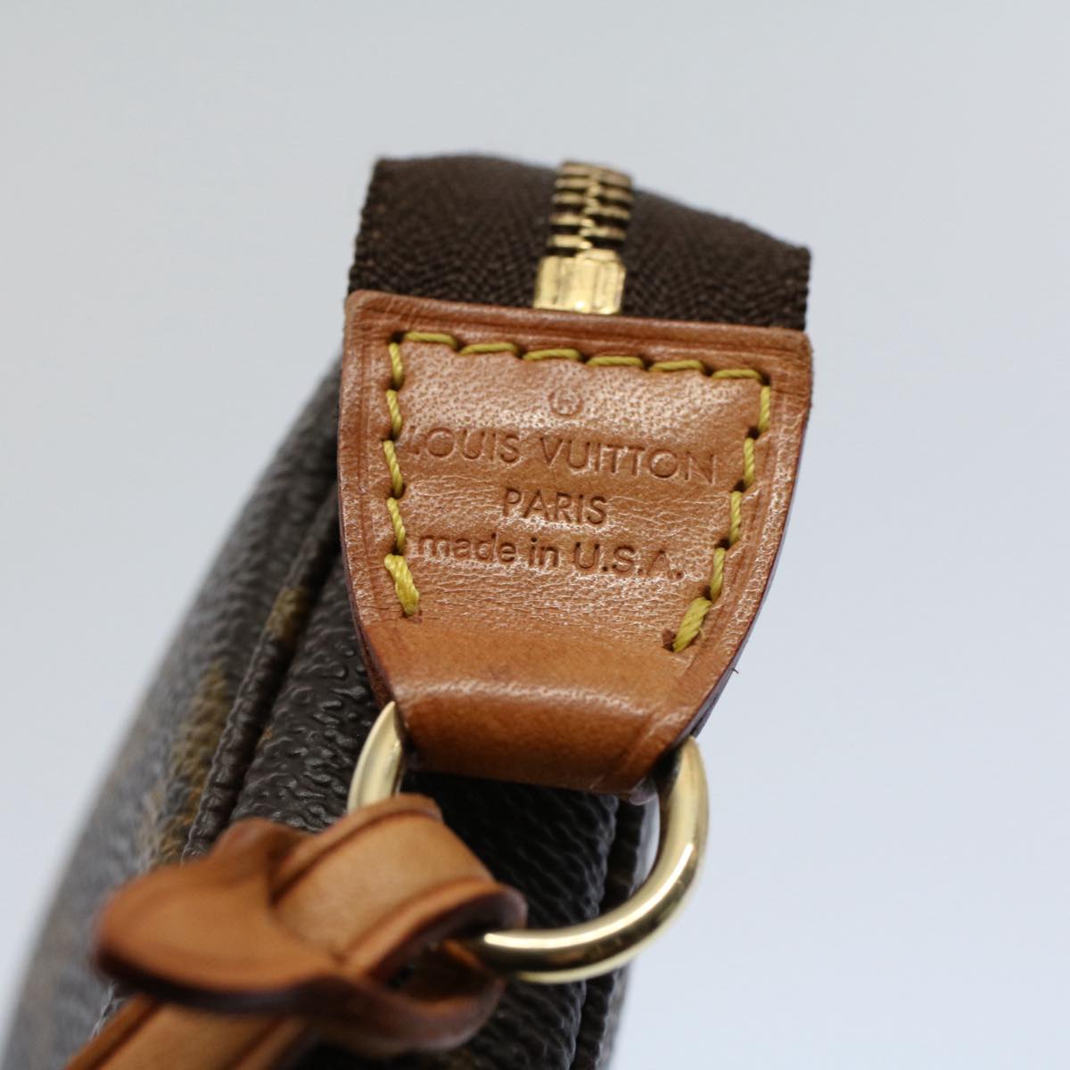 LOUIS VUITTON Monogram Pochette Accessoires Pouch M51980 LV am5070