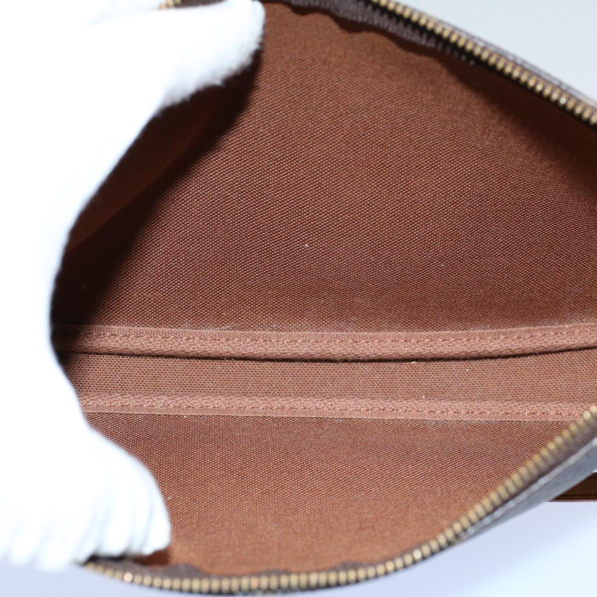 LOUIS VUITTON Monogram Pochette Accessoires Pouch M51980 LV am5070