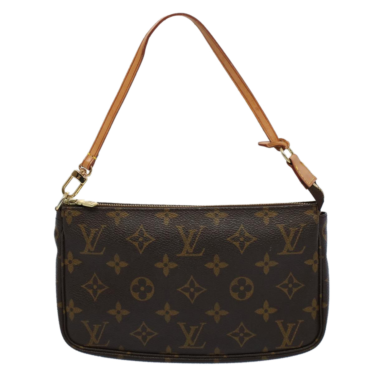 LOUIS VUITTON Monogram Pochette Accessoires Pouch M51980 LV am5070