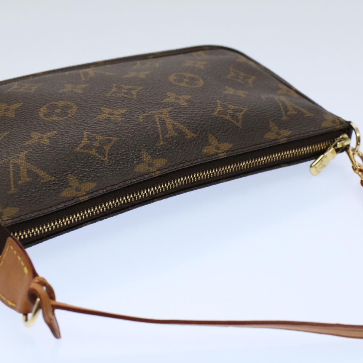 LOUIS VUITTON Monogram Pochette Accessoires Pouch M51980 LV am5070