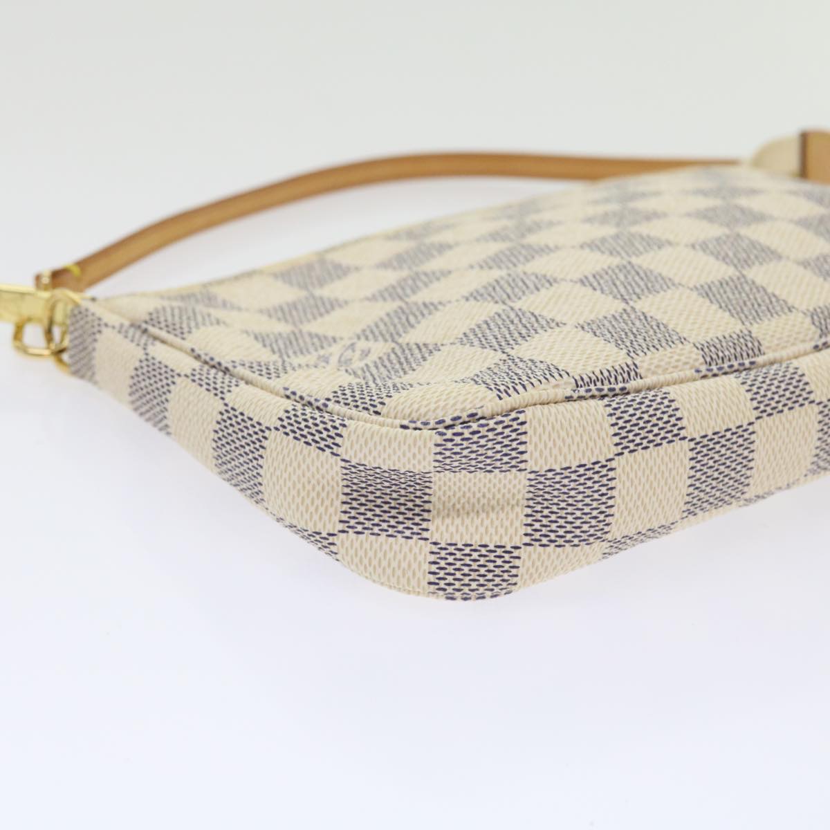 LOUIS VUITTON Damier Azur Pochette Accessoires Pouch N51986 LV am5071
