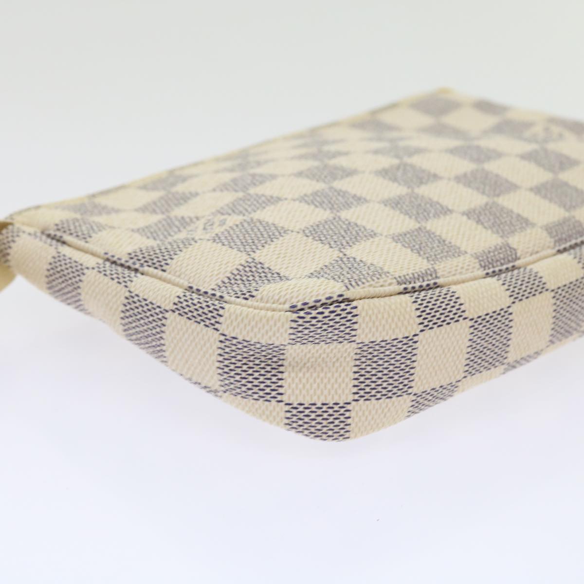 LOUIS VUITTON Damier Azur Pochette Accessoires Pouch N51986 LV am5071