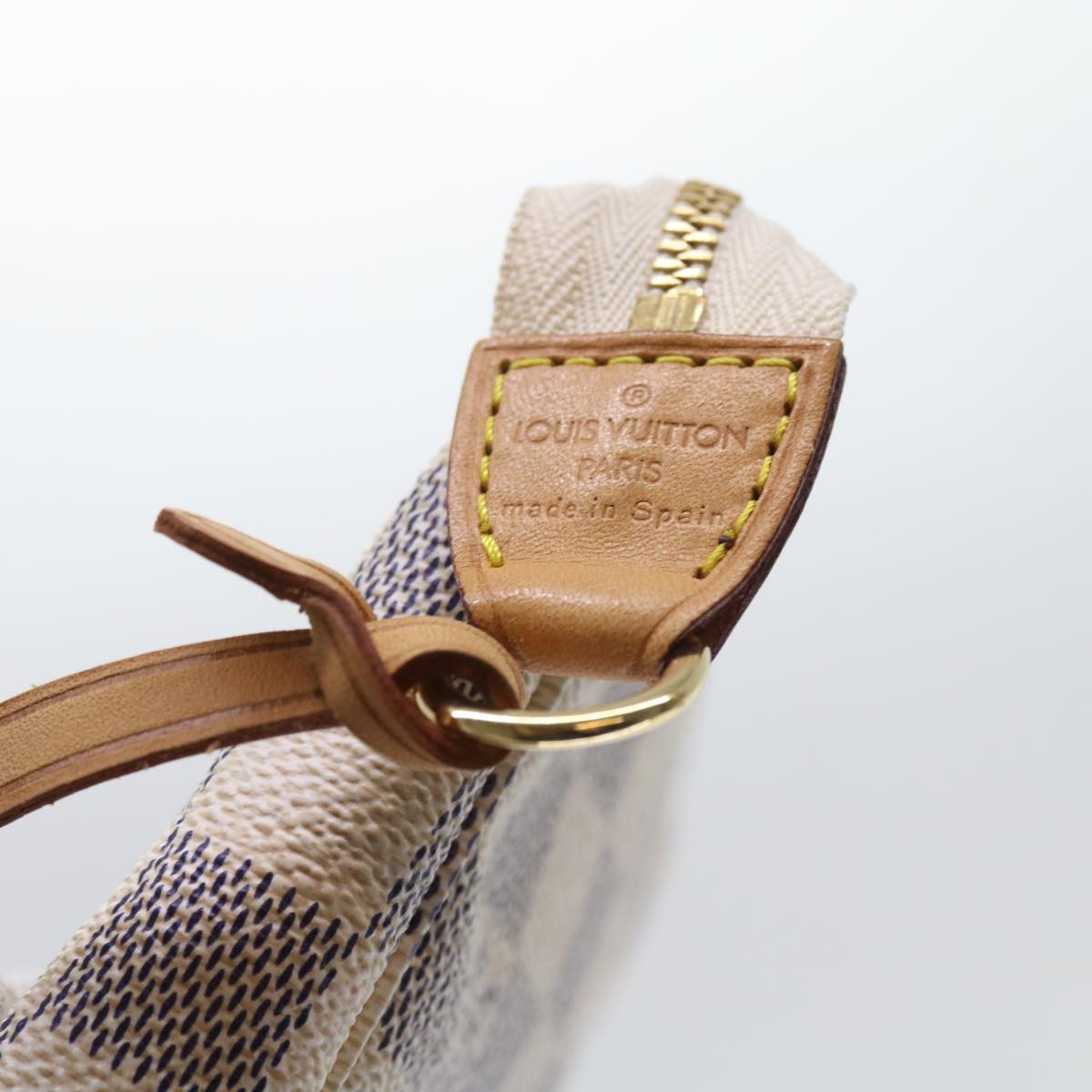 LOUIS VUITTON Damier Azur Pochette Accessoires Pouch N51986 LV am5071