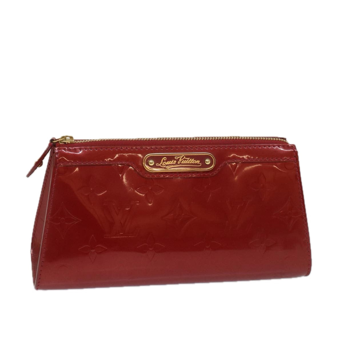 LOUIS VUITTON Vernis Trousse Cosmetic Pouch Pomme D'amour M93564 LV am5072