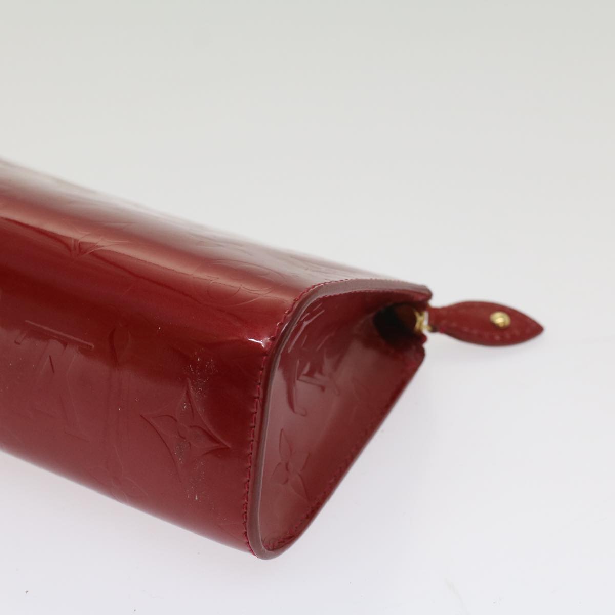 LOUIS VUITTON Vernis Trousse Cosmetic Pouch Pomme D'amour M93564 LV am5072