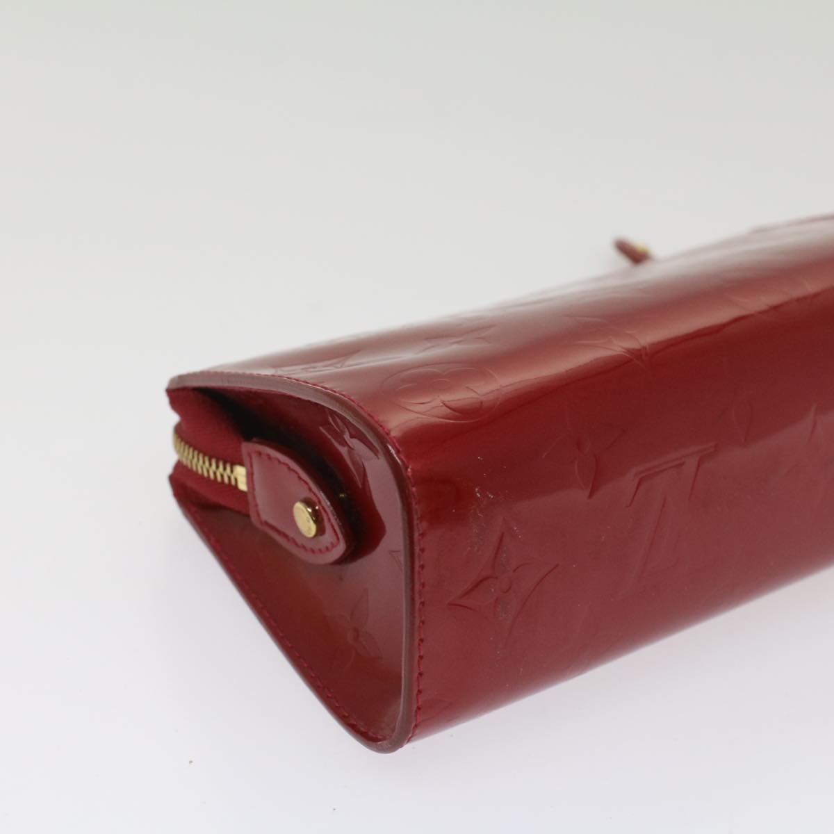 LOUIS VUITTON Vernis Trousse Cosmetic Pouch Pomme D'amour M93564 LV am5072