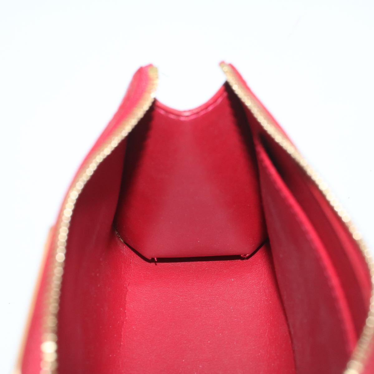LOUIS VUITTON Vernis Trousse Cosmetic Pouch Pomme D'amour M93564 LV am5072