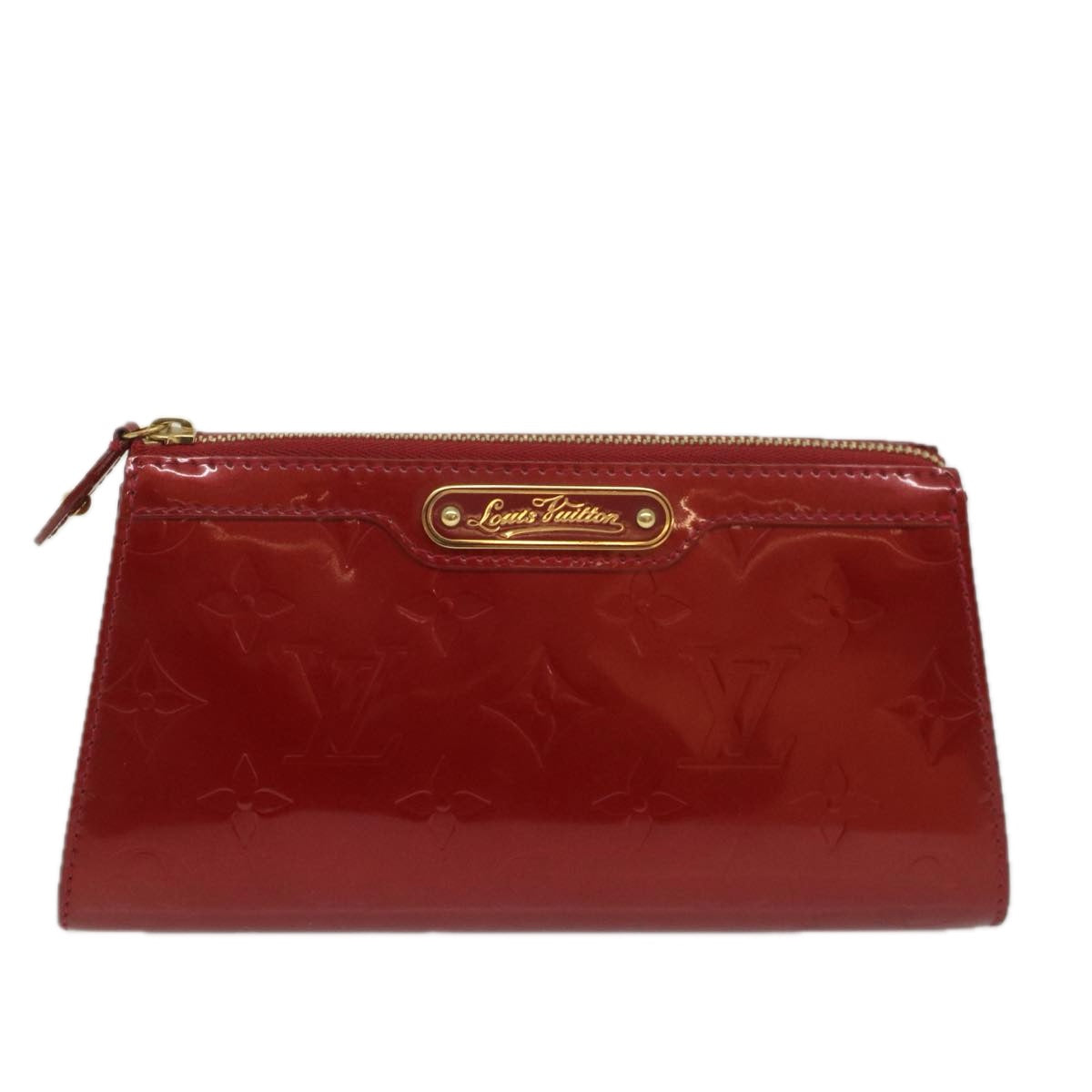 LOUIS VUITTON Vernis Trousse Cosmetic Pouch Pomme D'amour M93564 LV am5072
