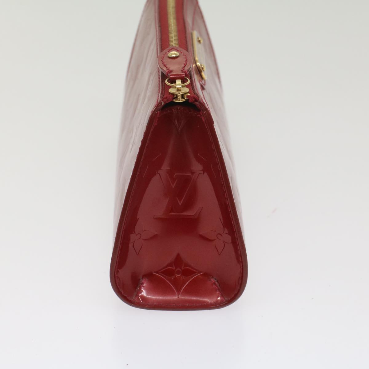 LOUIS VUITTON Vernis Trousse Cosmetic Pouch Pomme D'amour M93564 LV am5072
