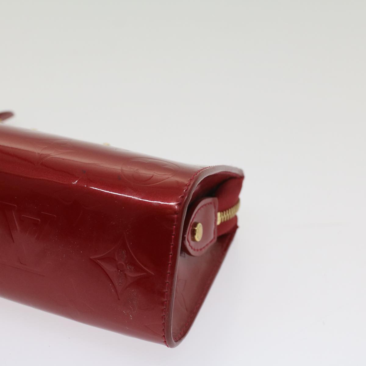LOUIS VUITTON Vernis Trousse Cosmetic Pouch Pomme D'amour M93564 LV am5072
