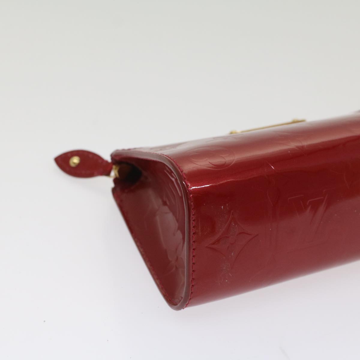 LOUIS VUITTON Vernis Trousse Cosmetic Pouch Pomme D'amour M93564 LV am5072