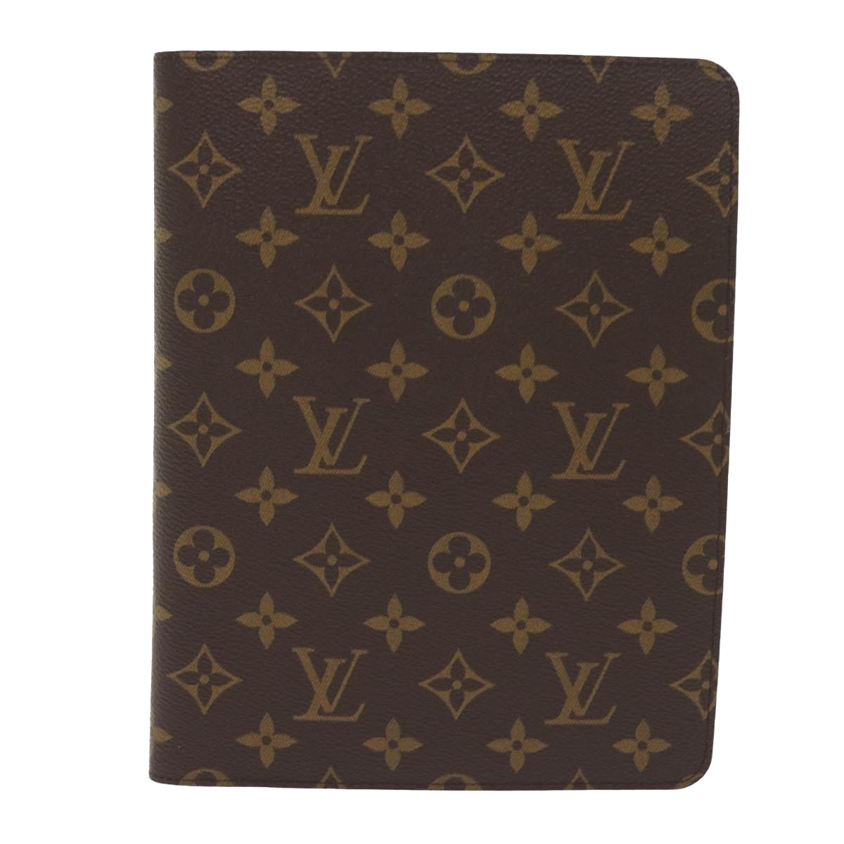LOUIS VUITTON Monogram Agenda Bureau Day Planner Cover R20100 LV am5074