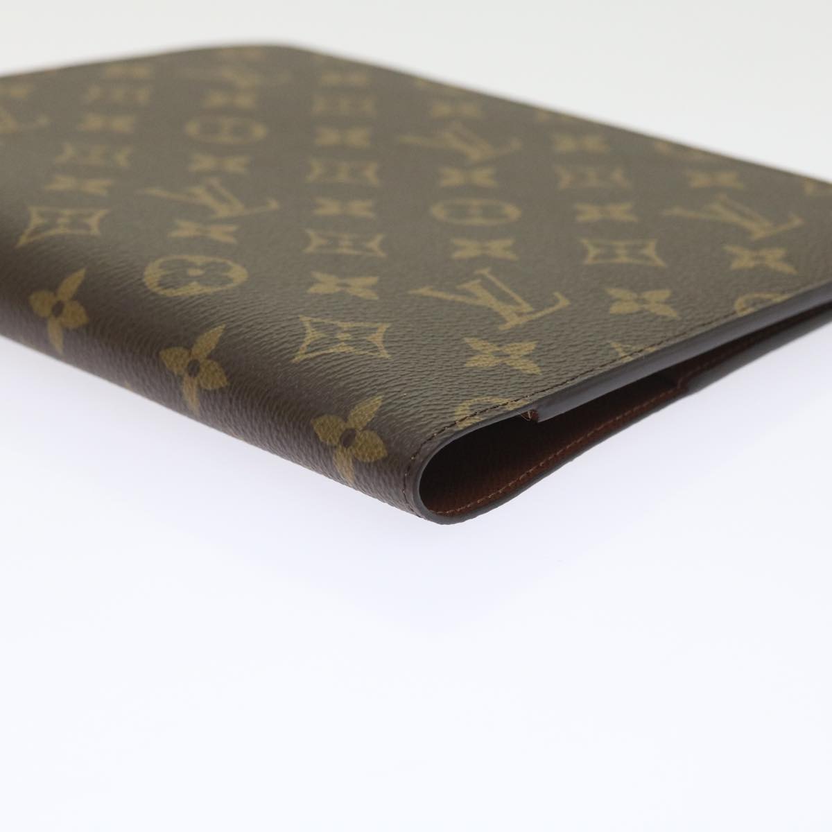 LOUIS VUITTON Monogram Agenda Bureau Day Planner Cover R20100 LV am5074