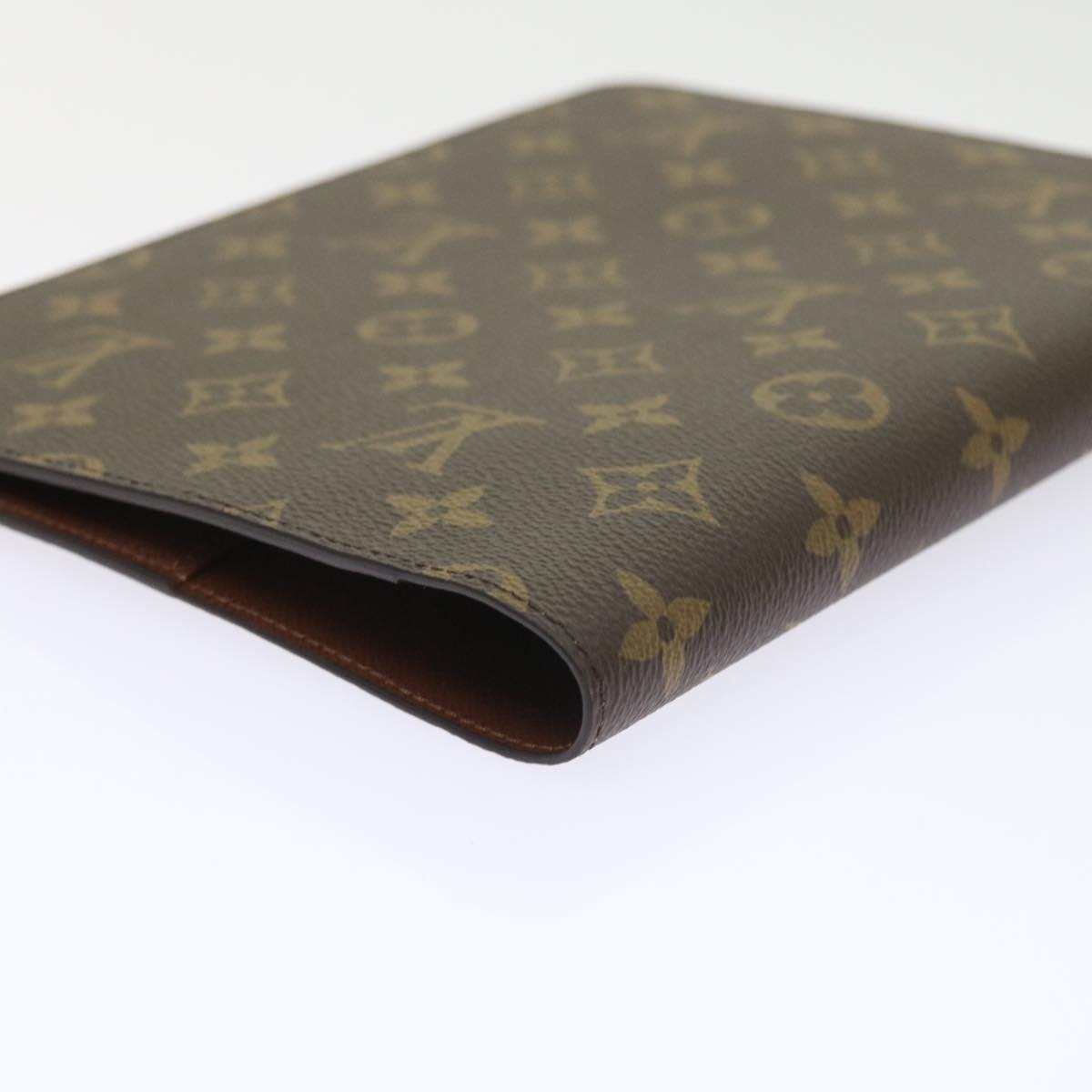 LOUIS VUITTON Monogram Agenda Bureau Day Planner Cover R20100 LV am5074