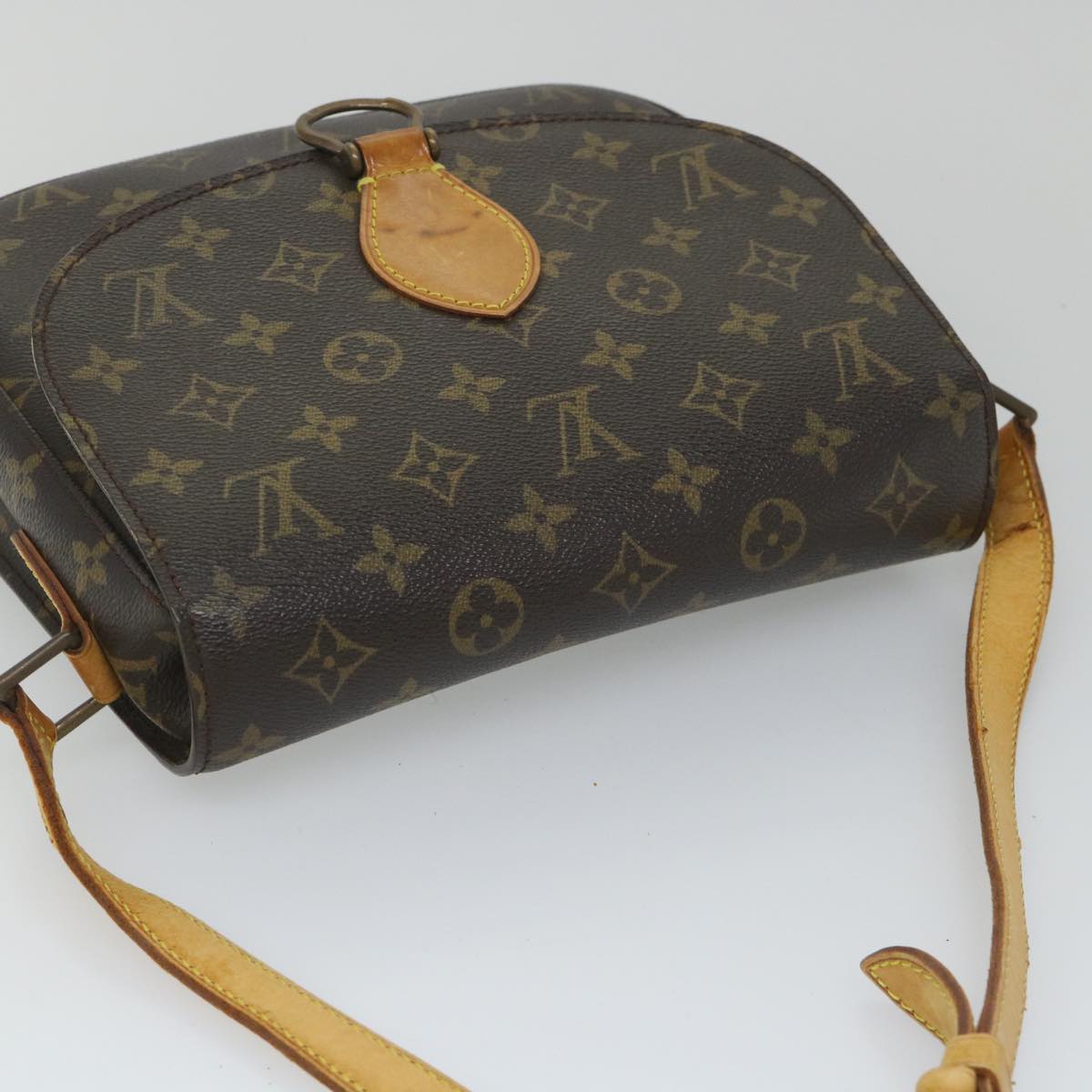 LOUIS VUITTON Monogram Saint Cloud GM Shoulder Bag M51242 LV am5081