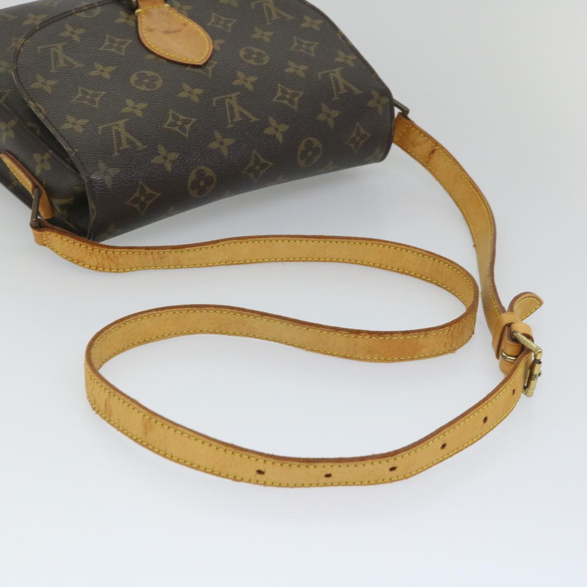 LOUIS VUITTON Monogram Saint Cloud GM Shoulder Bag M51242 LV am5081