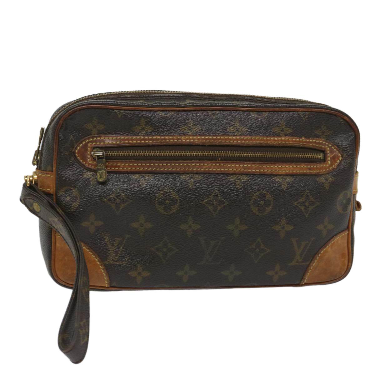 LOUIS VUITTON Monogram Marly Dragonne GM Clutch Bag M51825 LV am5083