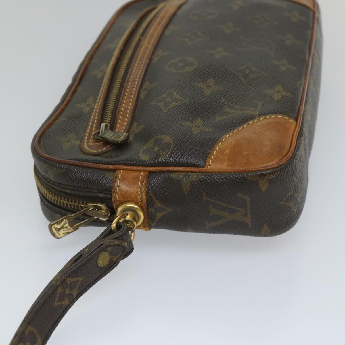 LOUIS VUITTON Monogram Marly Dragonne GM Clutch Bag M51825 LV am5083