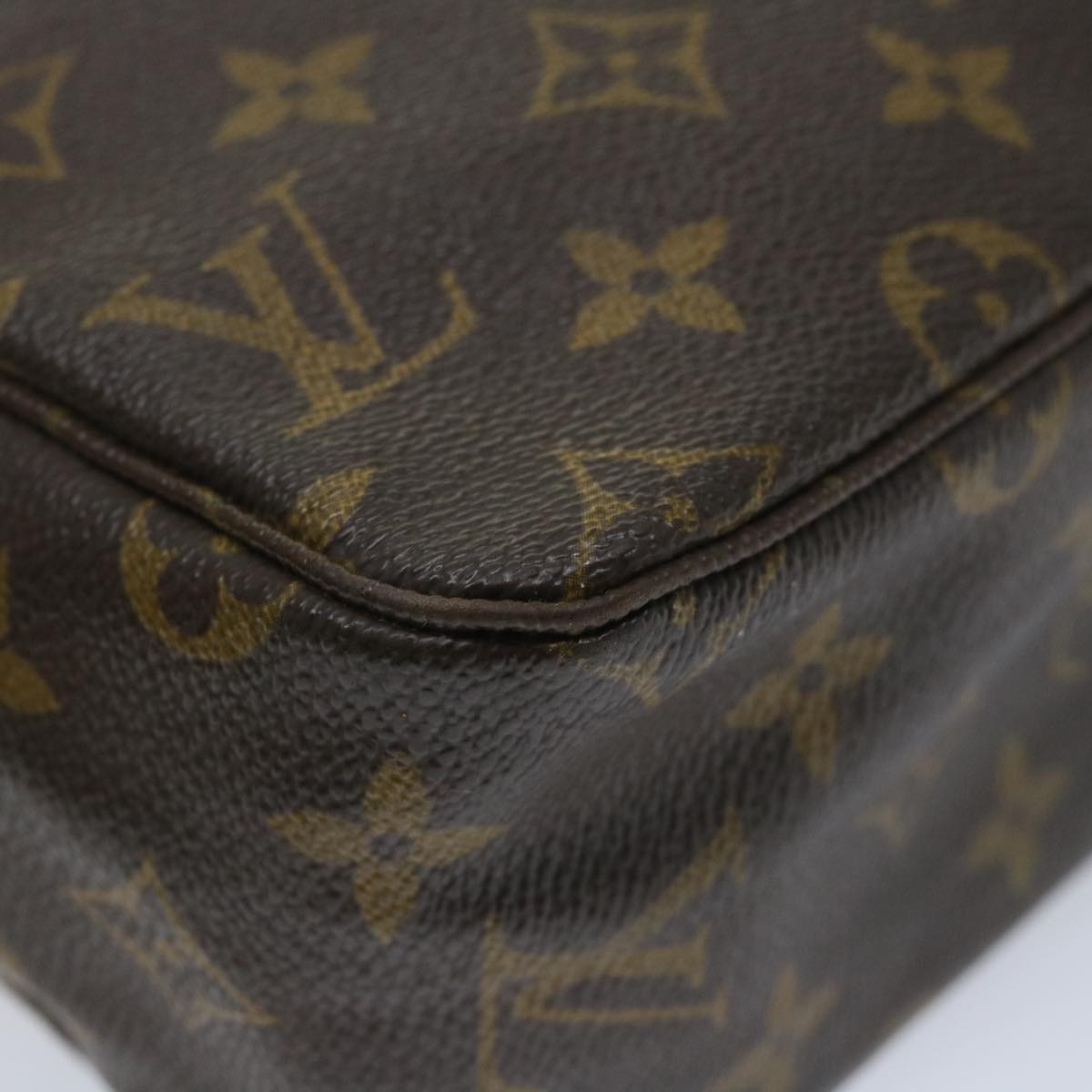 LOUIS VUITTON Monogram Trousse Toilette 28 Clutch Bag M47522 LV am5084