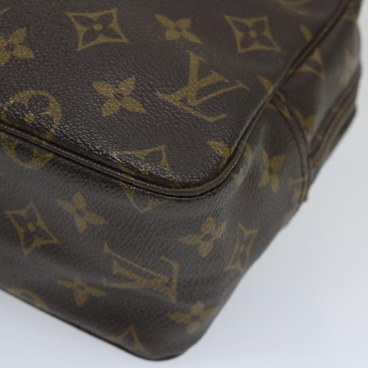 LOUIS VUITTON Monogram Trousse Toilette 28 Clutch Bag M47522 LV am5084