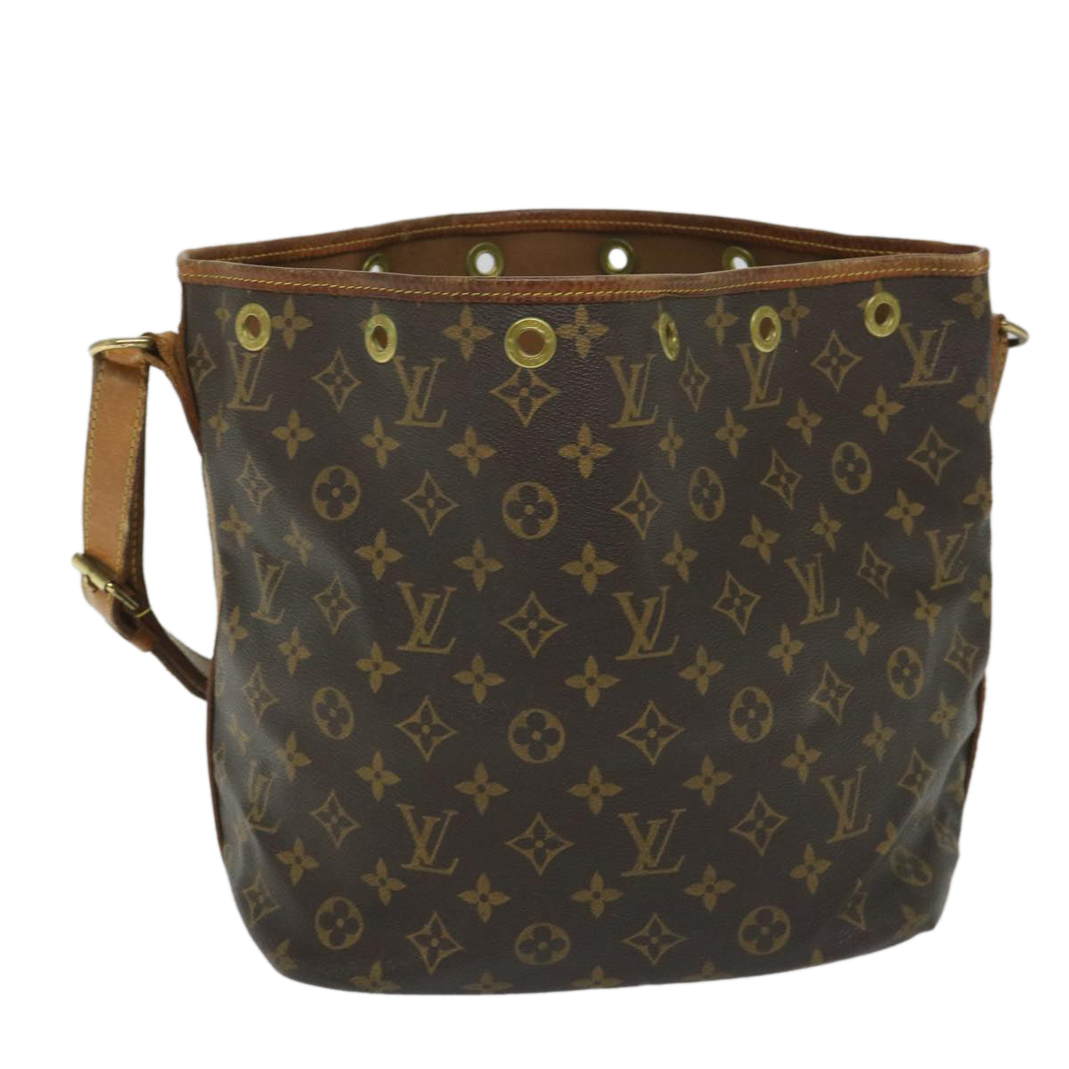 LOUIS VUITTON Monogram Petit Noe Shoulder Bag M42226 LV am5088