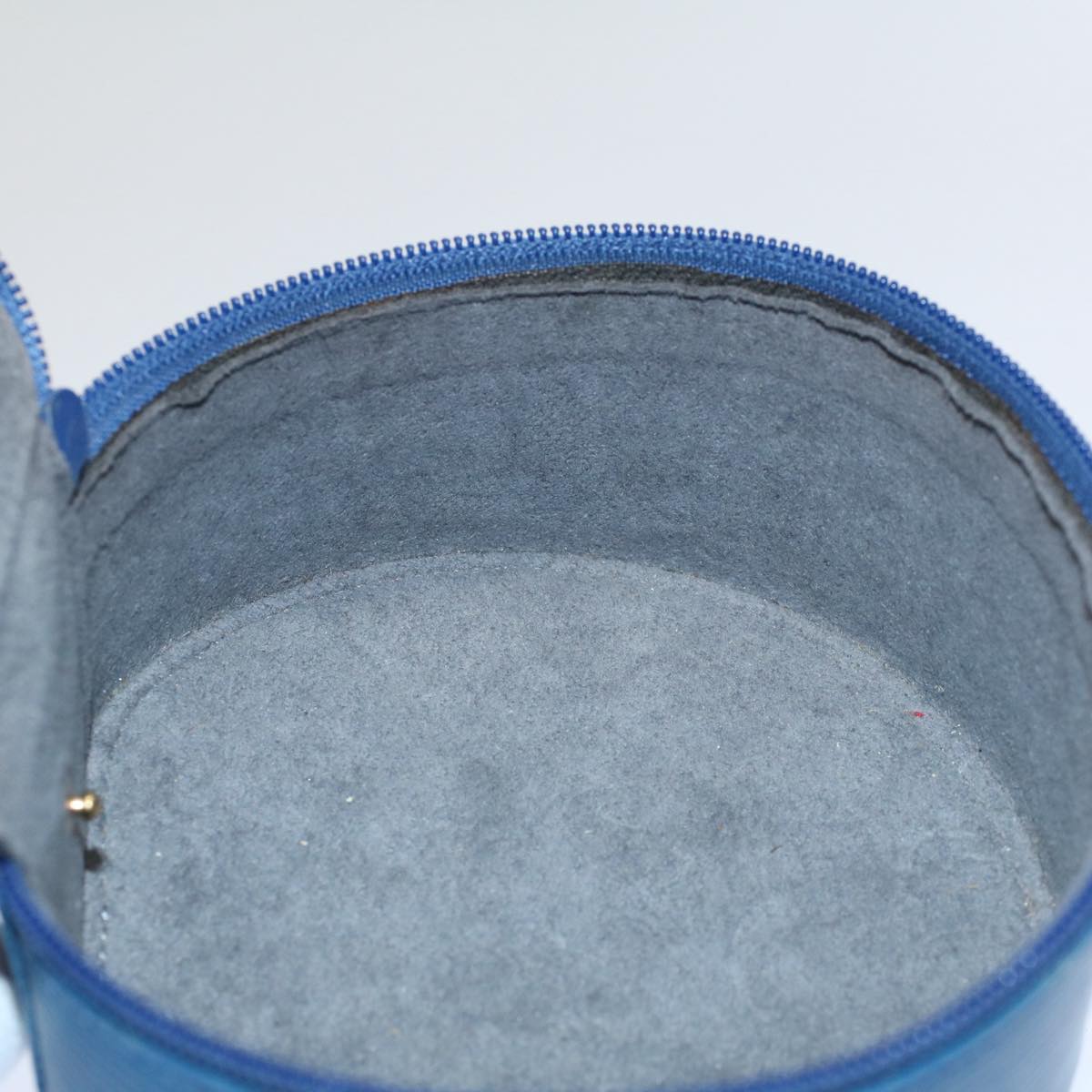 LOUIS VUITTON Epi Ecrin Bijoux 12 Jewelry Box Blue M48205 LV am5090