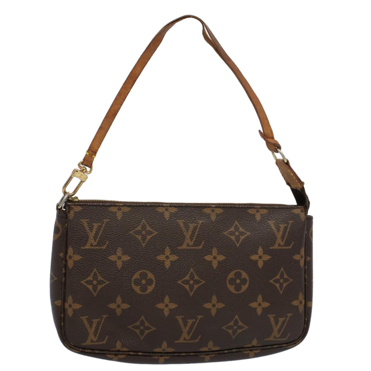 LOUIS VUITTON Monogram Pochette Accessoires Pouch M51980 LV am5093