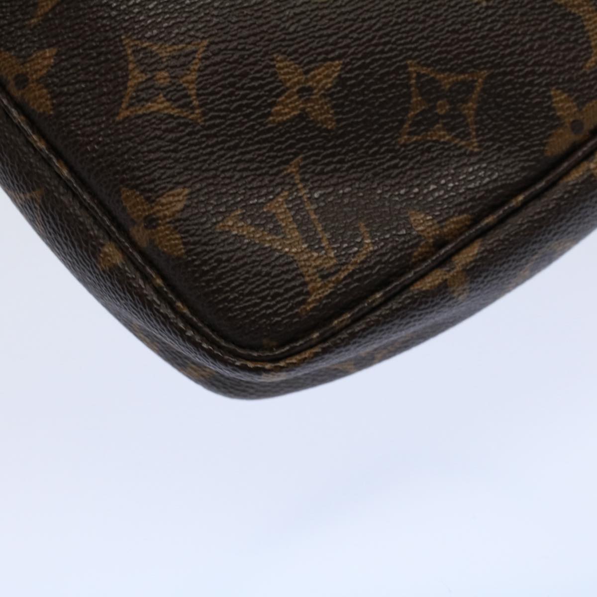 LOUIS VUITTON Monogram Pochette Accessoires Pouch M51980 LV am5093