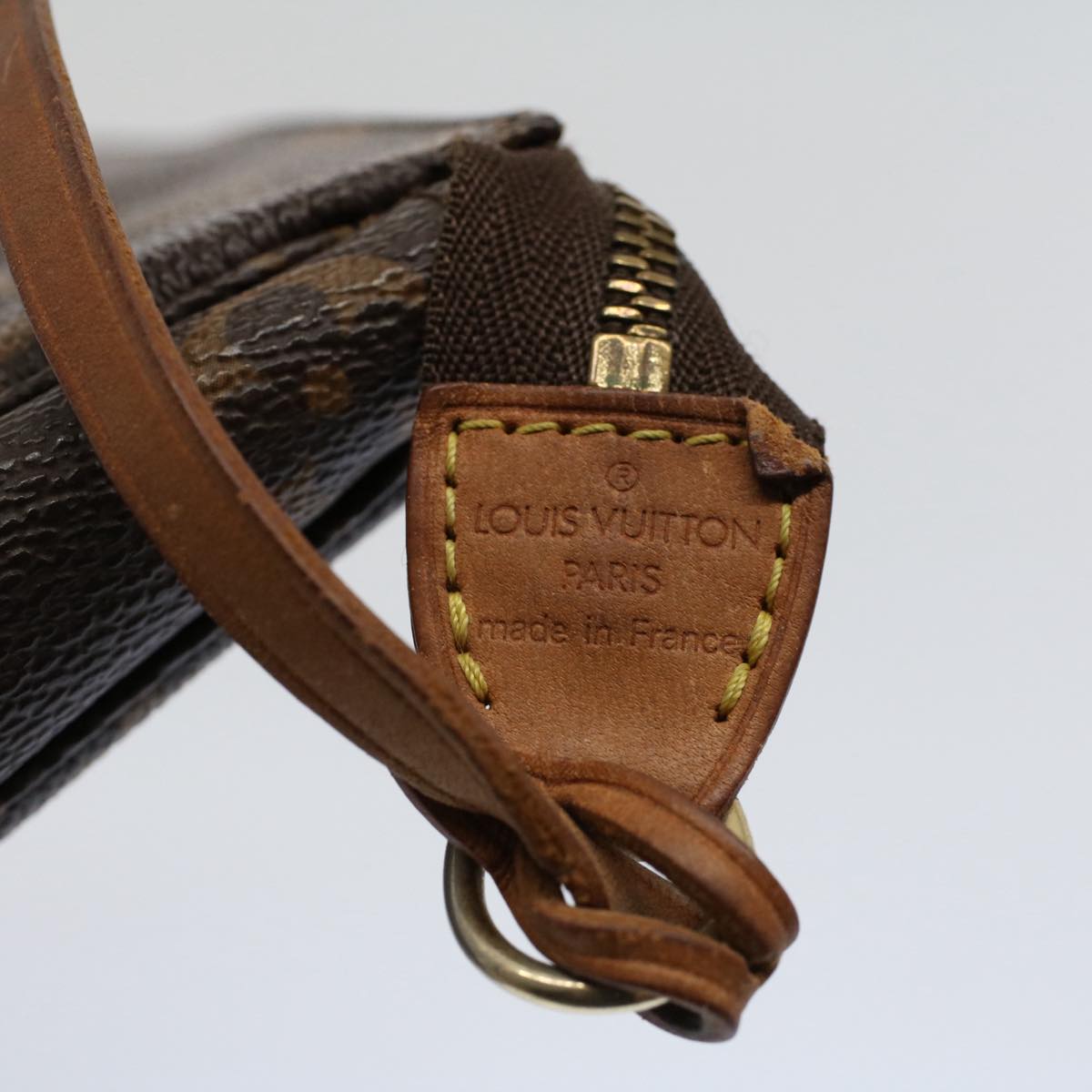 LOUIS VUITTON Monogram Pochette Accessoires Pouch M51980 LV am5093