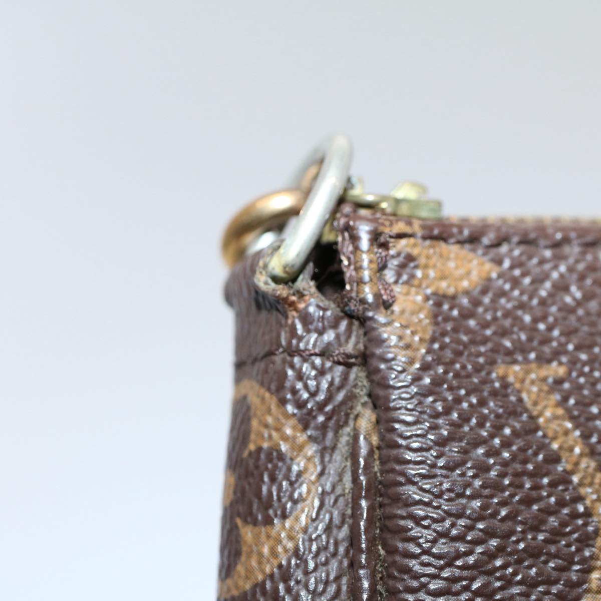 LOUIS VUITTON Monogram Pochette Accessoires Pouch M51980 LV am5093