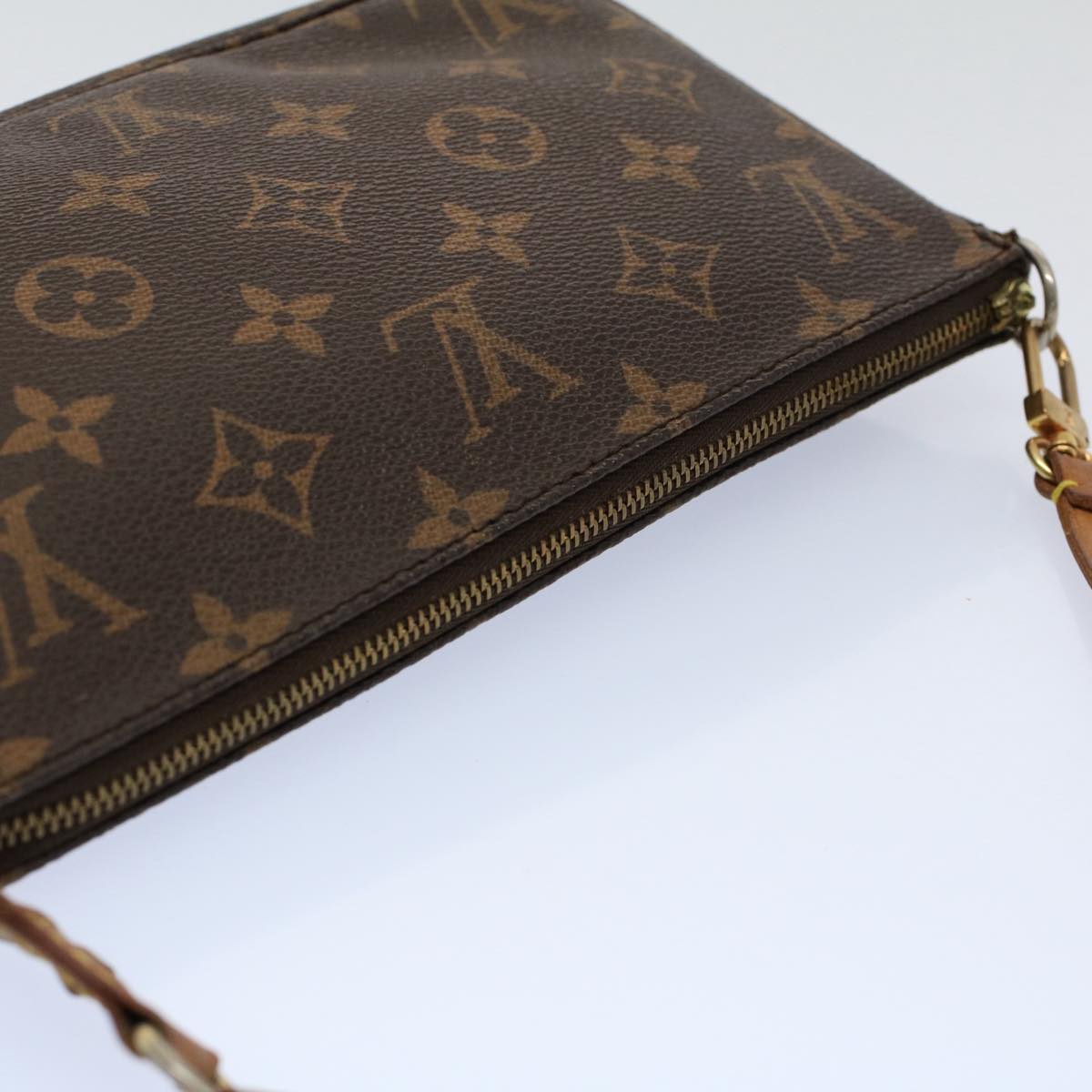 LOUIS VUITTON Monogram Pochette Accessoires Pouch M51980 LV am5093