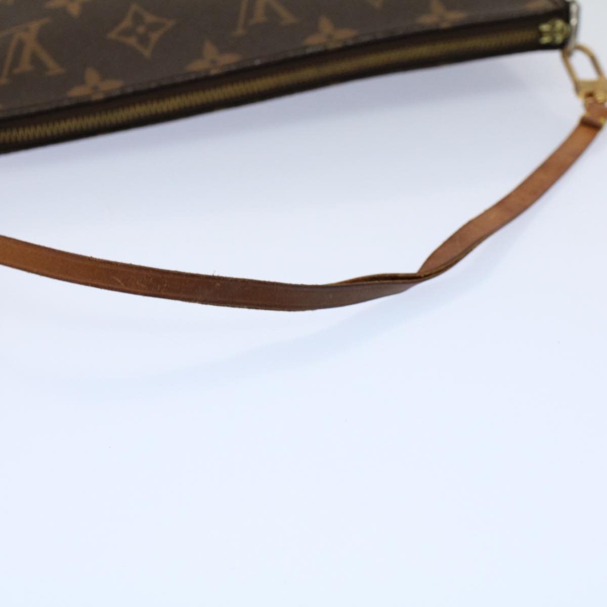 LOUIS VUITTON Monogram Pochette Accessoires Pouch M51980 LV am5093