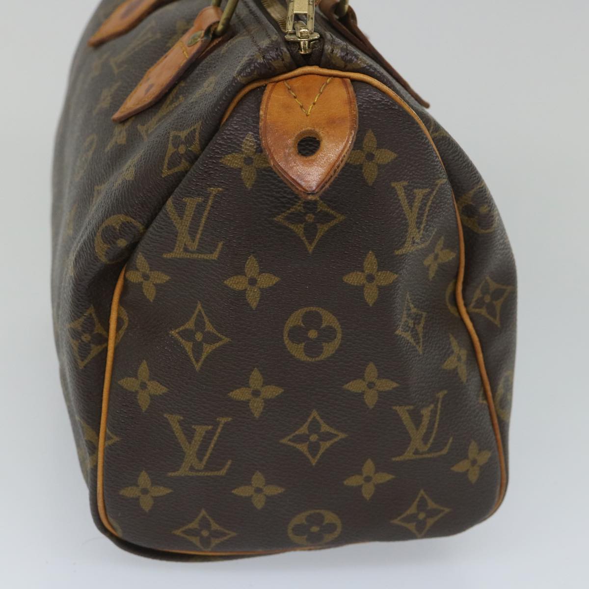 LOUIS VUITTON Monogram Speedy 25 Hand Bag M41528 LV am5098