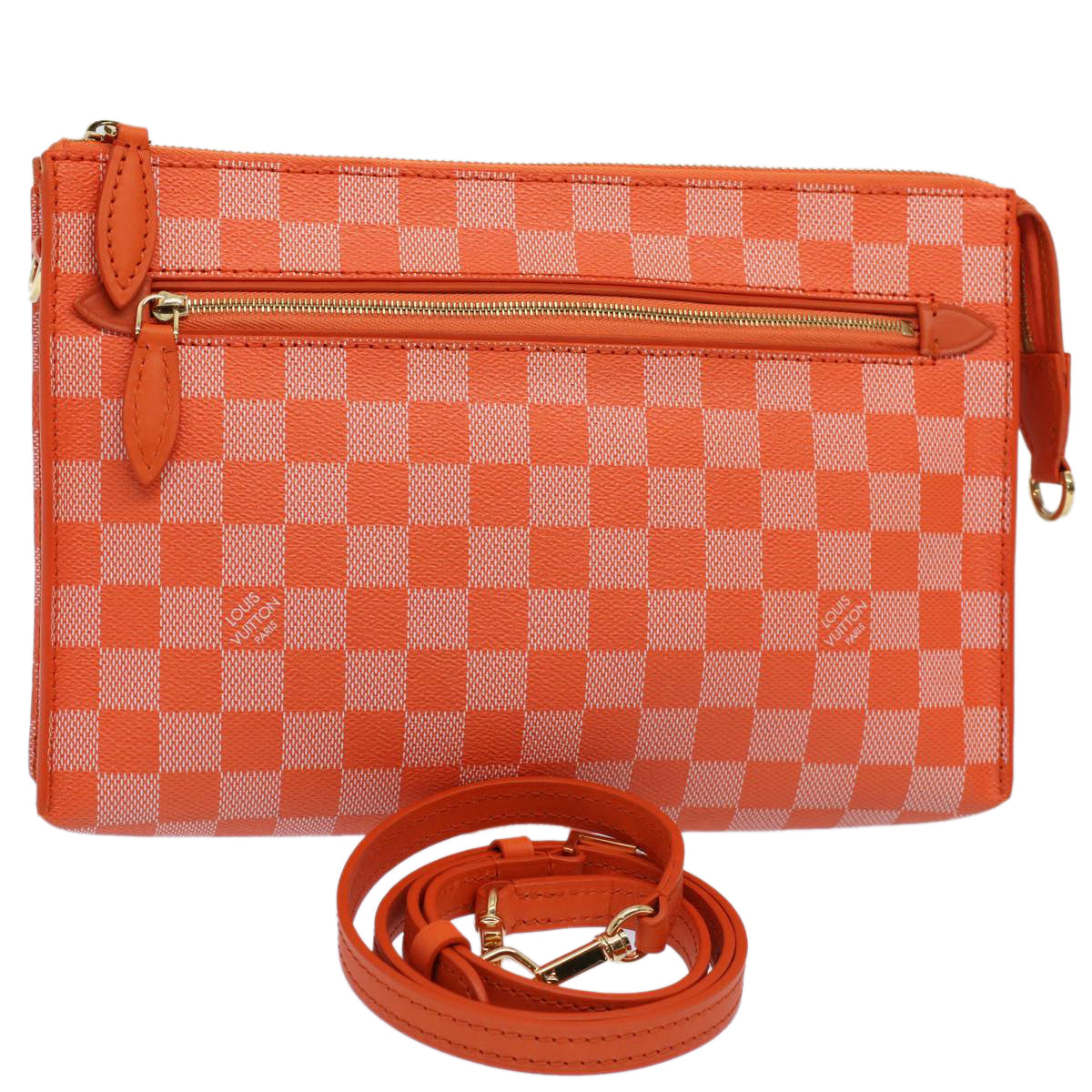 LOUIS VUITTON Damier Color Module Clutch Bag 2way Pimon N41312 LV am5107