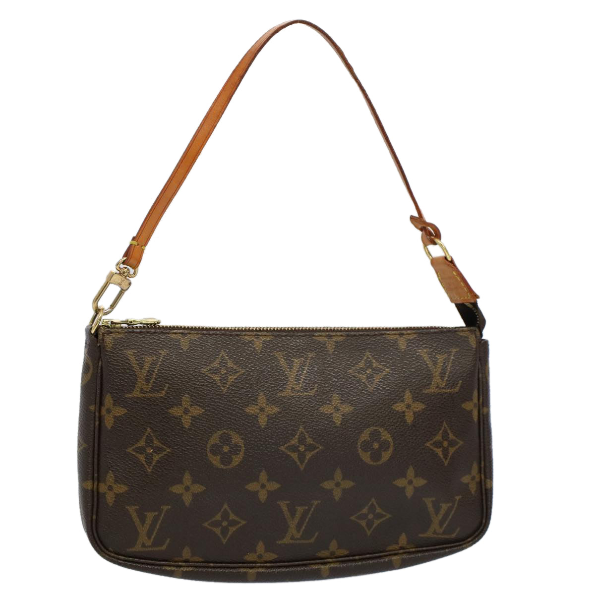 LOUIS VUITTON Monogram Pochette Accessoires Pouch M51980 LV am5109
