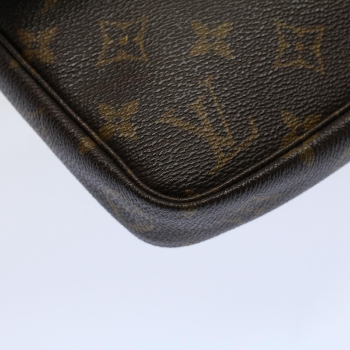LOUIS VUITTON Monogram Pochette Accessoires Pouch M51980 LV am5109
