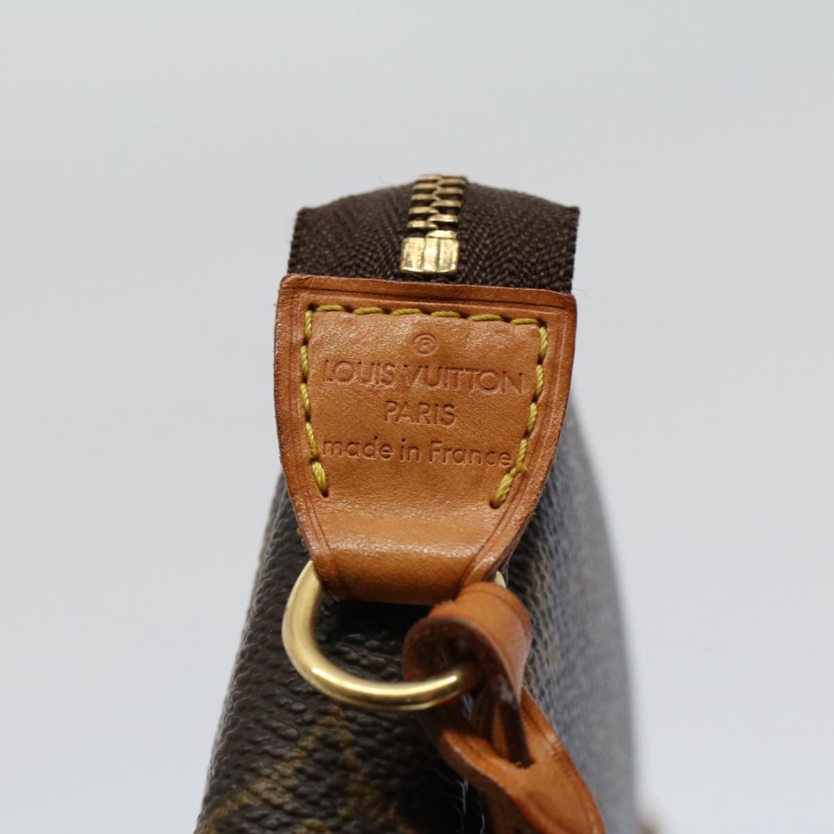 LOUIS VUITTON Monogram Pochette Accessoires Pouch M51980 LV am5109